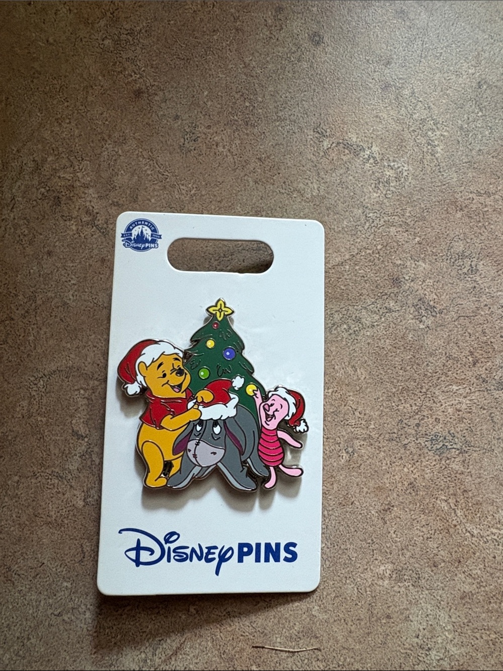 Disneys Winnie the pooh with eeyore and piglet pin